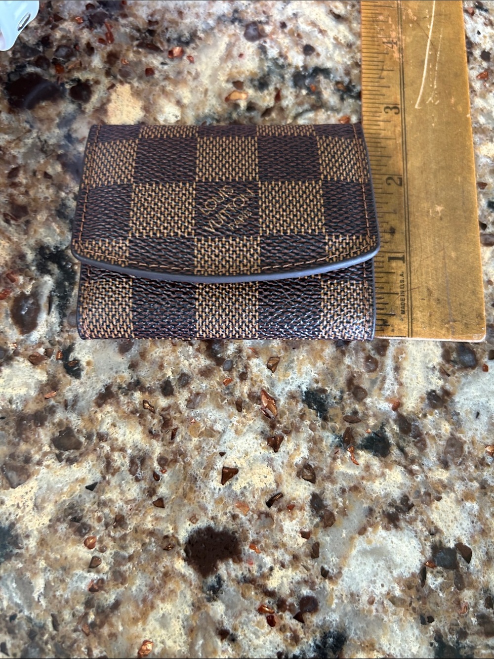Louis Vuitton Brown Damier Compact Wallet - Picture 3 of 13